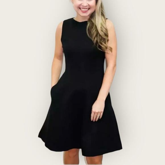 NWT | SPANX | Perfect Fit & Flare Dress | Classic Black | Various - Picture 1 of 14